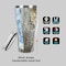 Prime-Line Tumbler, 18/8 Stainless Steel Construction, Holds 30 oz./887 ml., Camo with Clear Plastic Lid DT65303 - alternate 4
